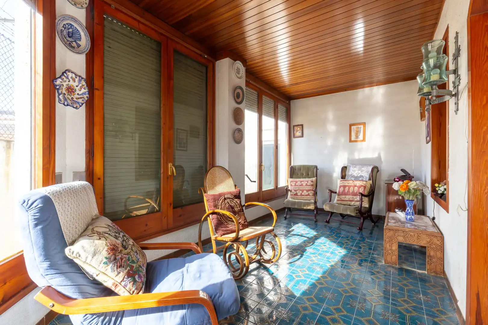 Sala d'estar de Casa o xalet en venda en Rubí amb Terrassa i Traster