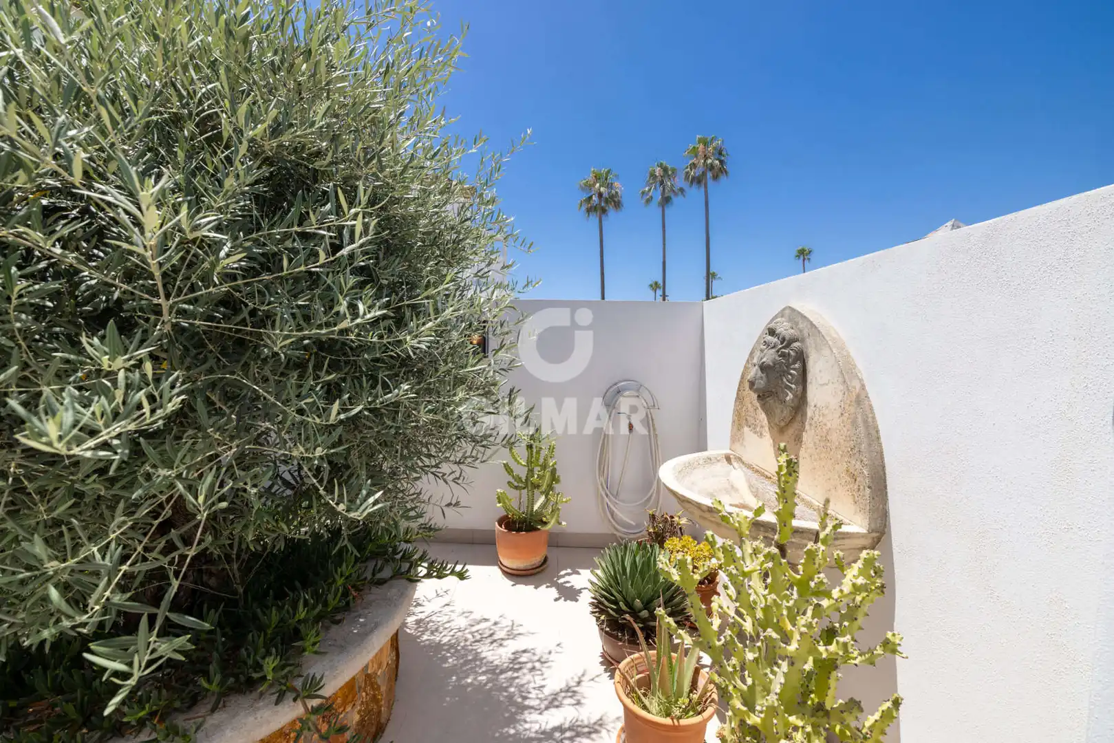 Jardí de Casa adosada en venda en Estepona amb Jardí privat