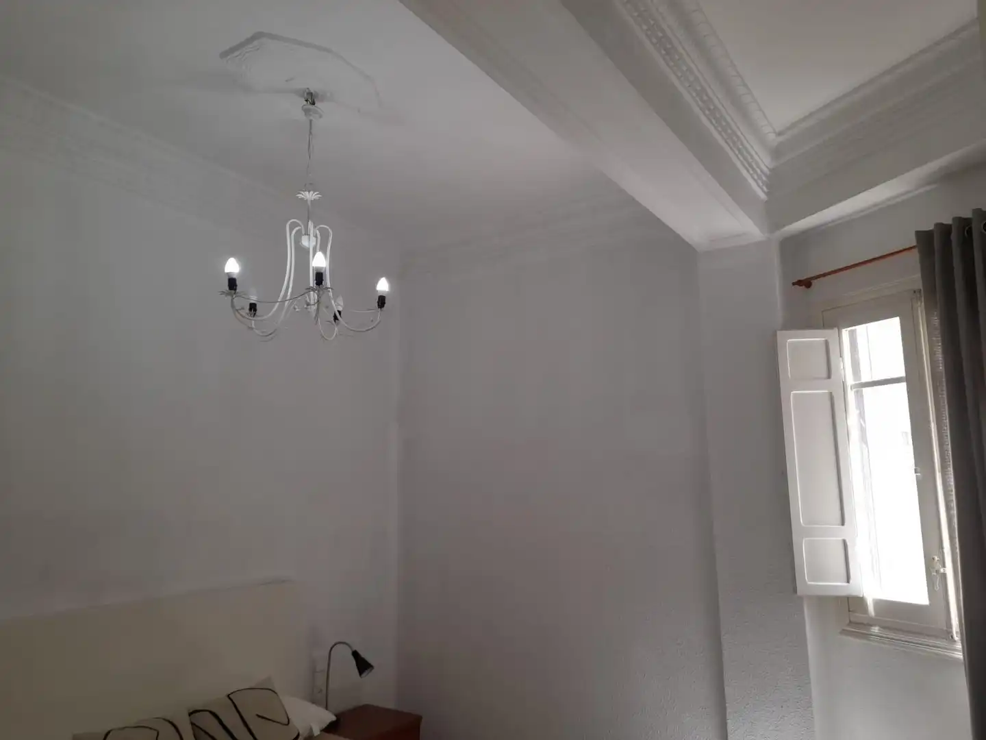 Esszimmer von Wohnung zur Miete in Valencia mit Klimaanlage, Möbliert und Balkon