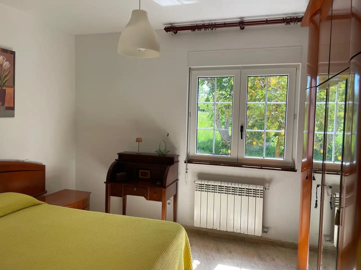 Dormitori de Casa o xalet de lloguer en Miengo amb Calefacció, Jardí privat i Terrassa