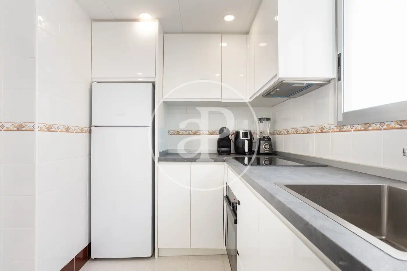 Kitchen of Flat for sale in Sueca  with Air Conditioner, Heating and Balcony