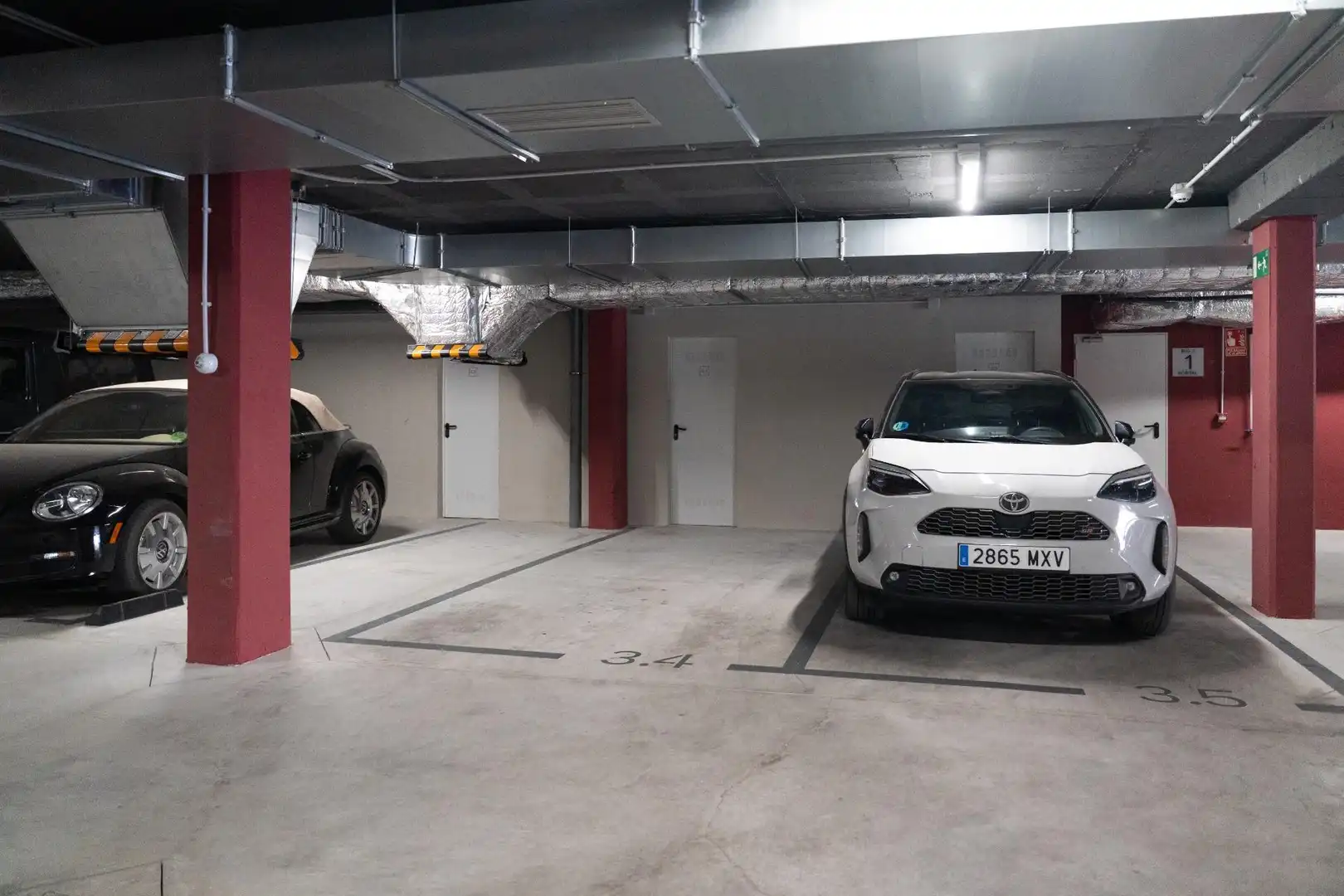 Parking of Flat for sale in Rincón de la Victoria  with Air Conditioner and Community pool