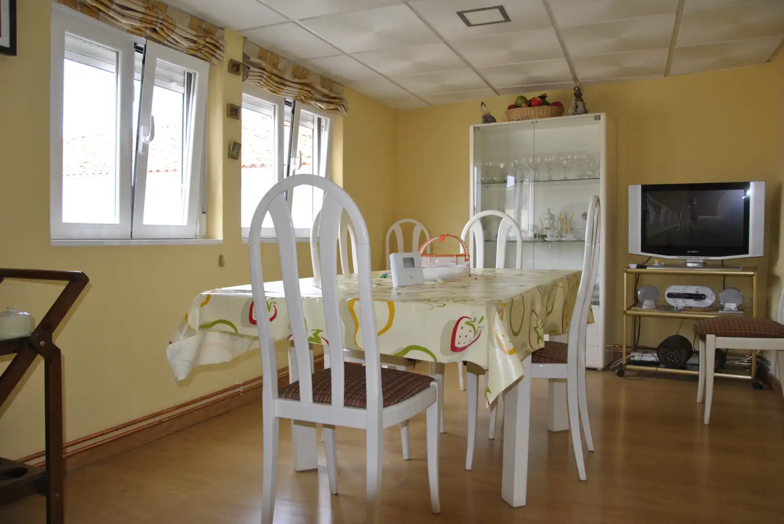 Dining room of Flat for sale in Plasencia  with Air Conditioner, Heating and Parquet flooring