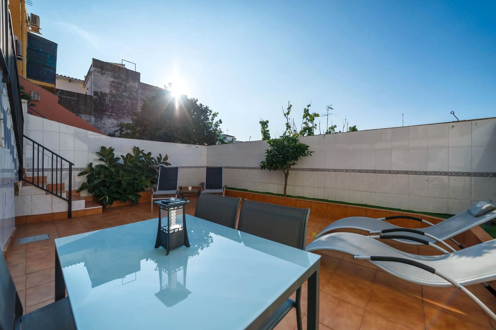 Terrassa de Planta baixa de lloguer en Sant Feliu de Guíxols amb Calefacció, Moblat i Forn