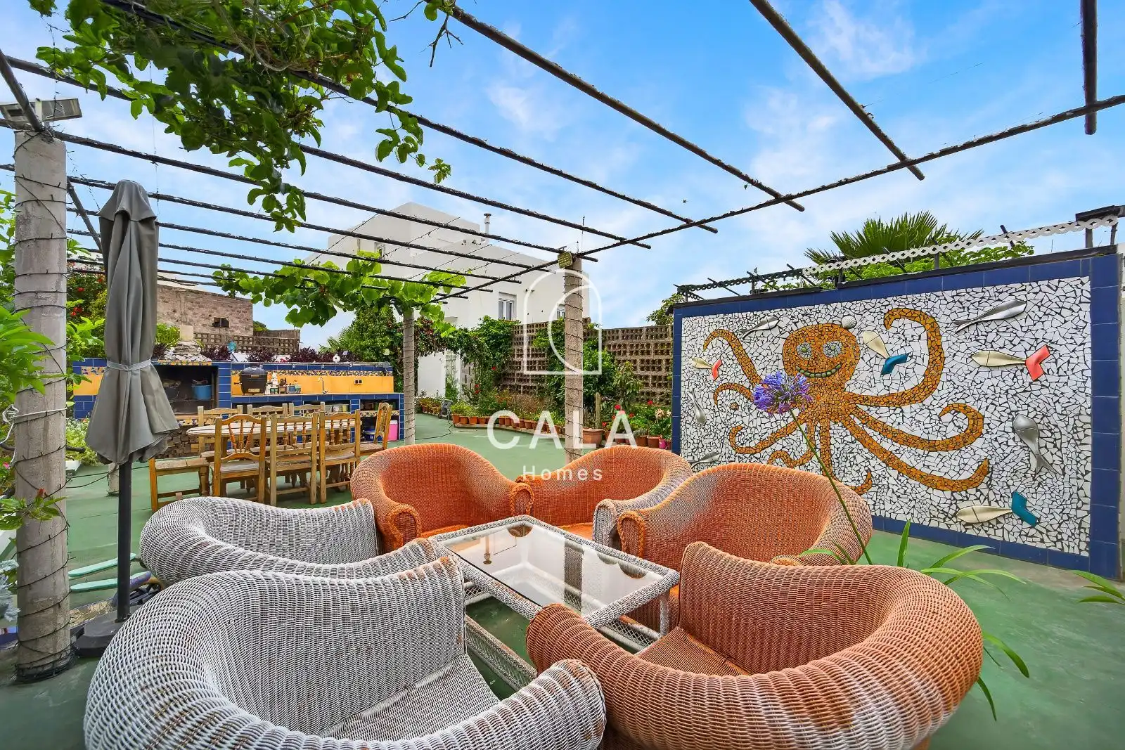 Terrace of Houses for sale in Garachico  with Private garden, Terrace and Furnished