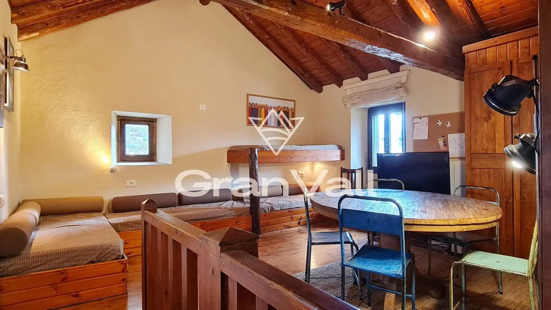 Sala d'estar de Casa o xalet en venda en Bolvir amb Calefacció, Jardí privat i Terrassa
