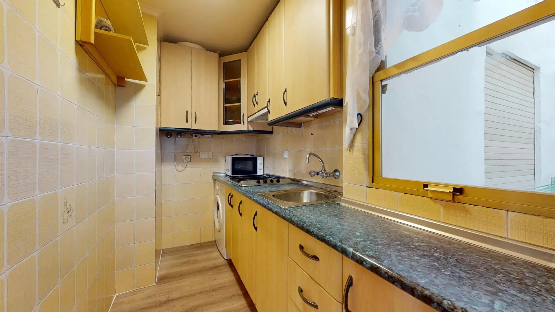 Cocina de Apartamento en venta en Santa Pola con Aire acondicionado