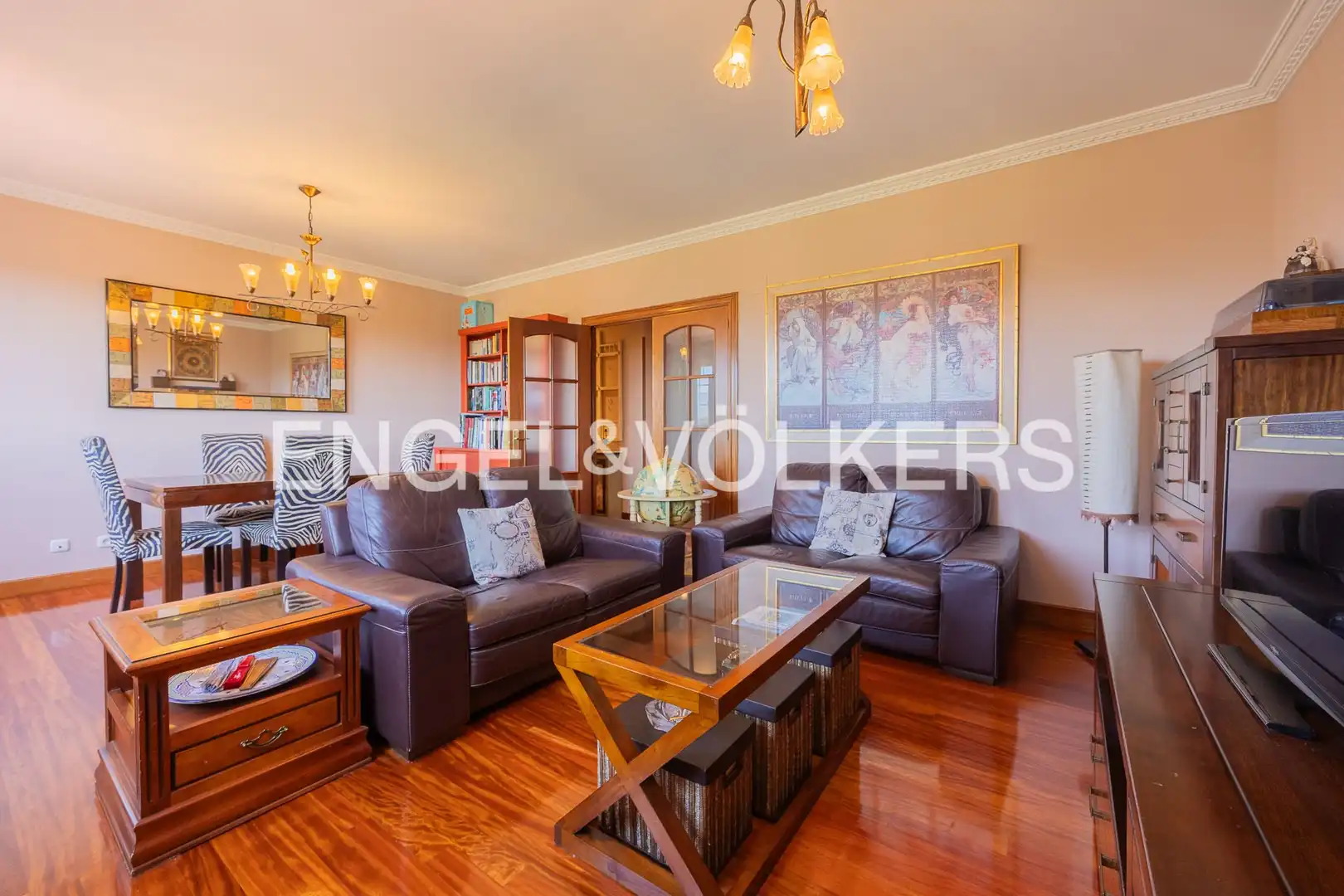 Wohnzimmer von Wohnung zum Verkauf in Berango mit Heizung und Terrasse