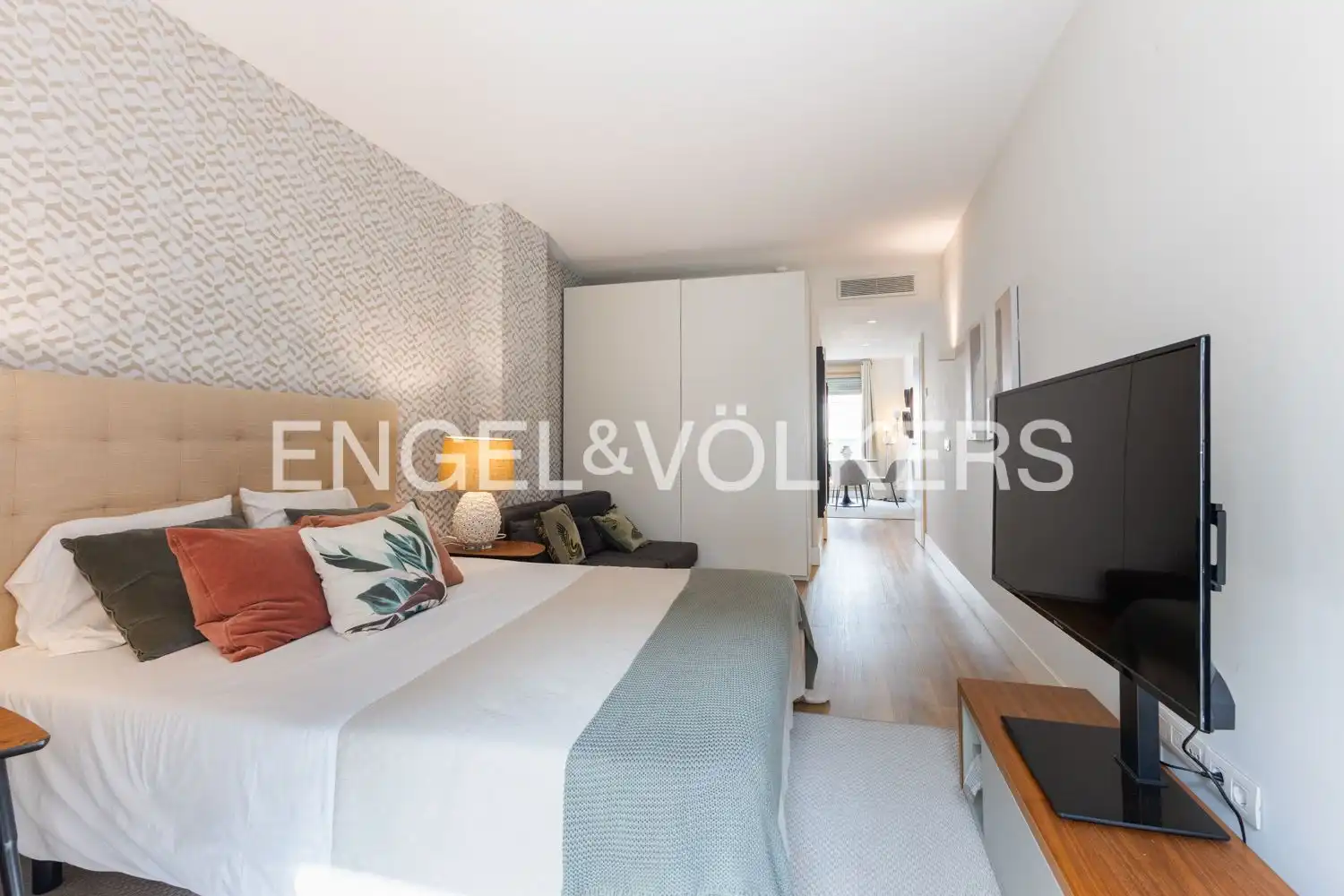 Habitación de Piso de alquiler en Valencia con Aire acondicionado, Calefacción y Jardín privado