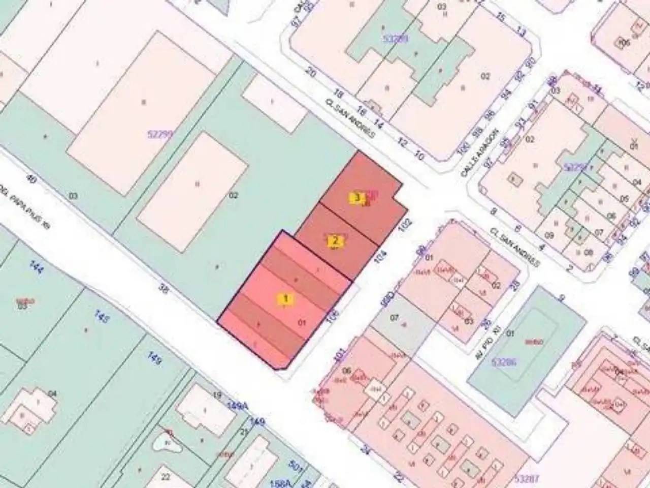 Terreny residencial en venda a Casco Urbano