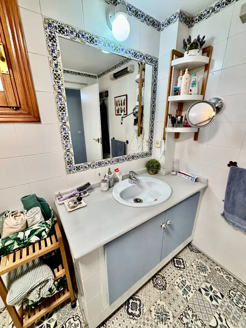 Bany de Casa o xalet en venda en Mutxamel amb Aire condicionat, Jardí privat i Terrassa