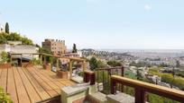 Terrace of House or chalet for sale in  Barcelona Capital  with Terrace, Swimming Pool and Balcony