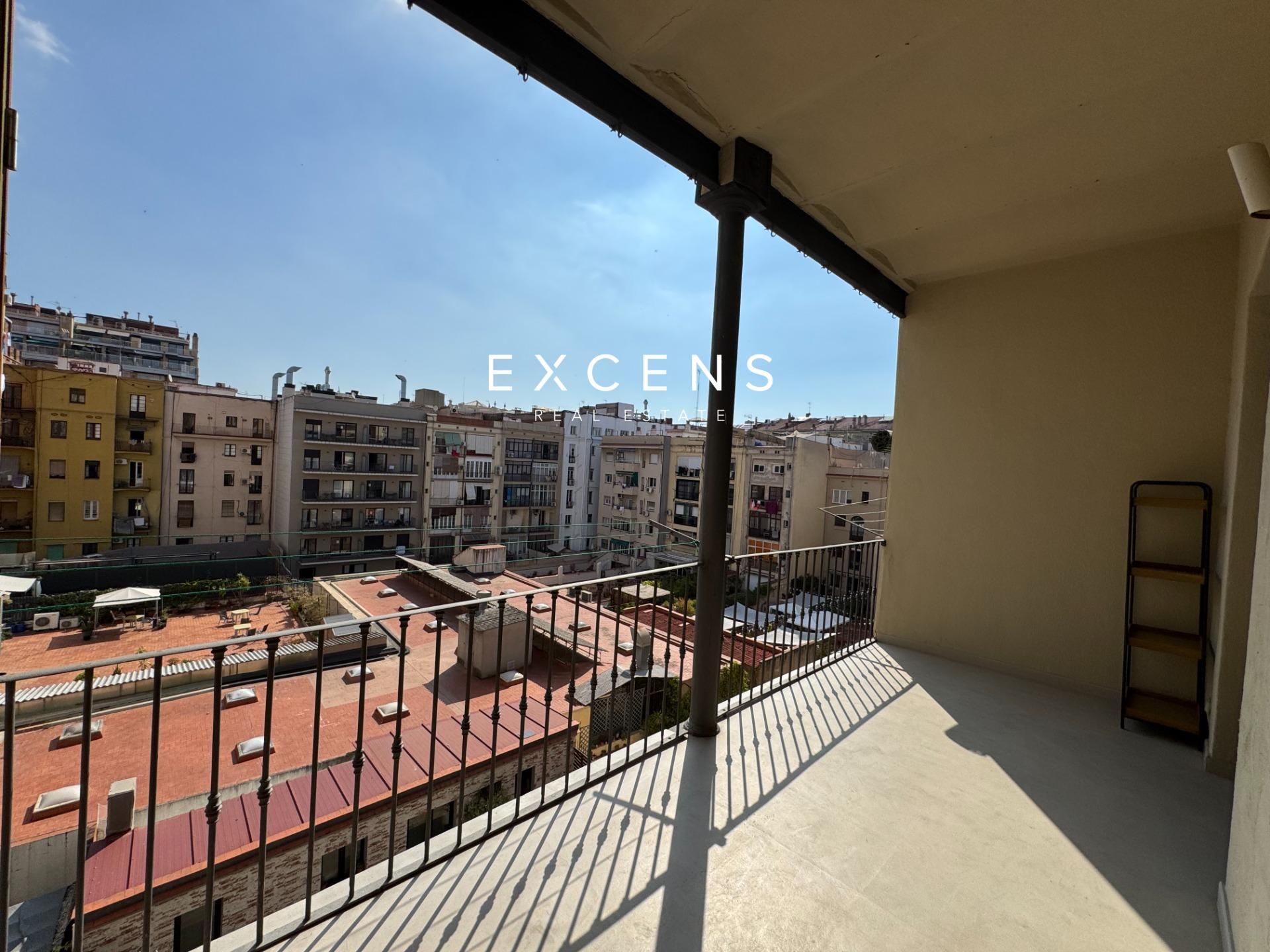 Terraza de Piso de alquiler en  Barcelona Capital con Aire acondicionado, Calefacción y Terraza