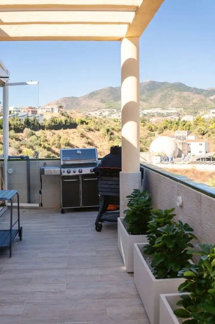 Terrace of Attic for sale in Benalmádena  with Air Conditioner, Heating and Terrace