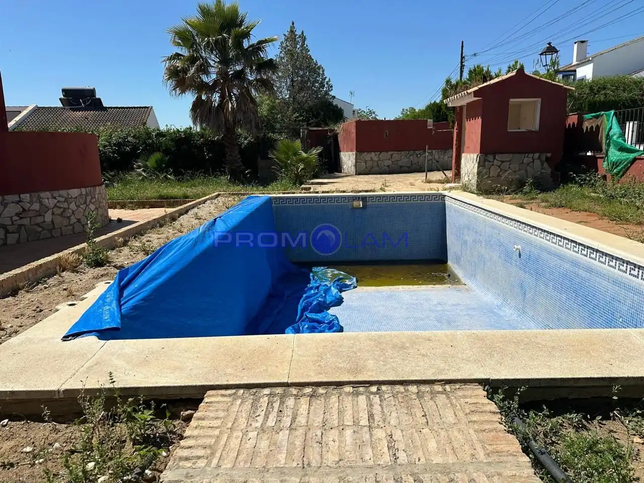 Piscina de Casa o chalet en venta en Almensilla con Jardín privado, Terraza y Piscina