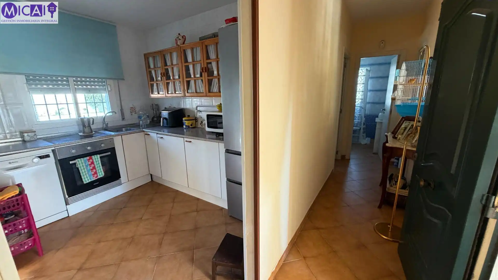 Cuina de Casa o xalet en venda en Chiclana de la Frontera amb Jardí privat, Traster i Piscina