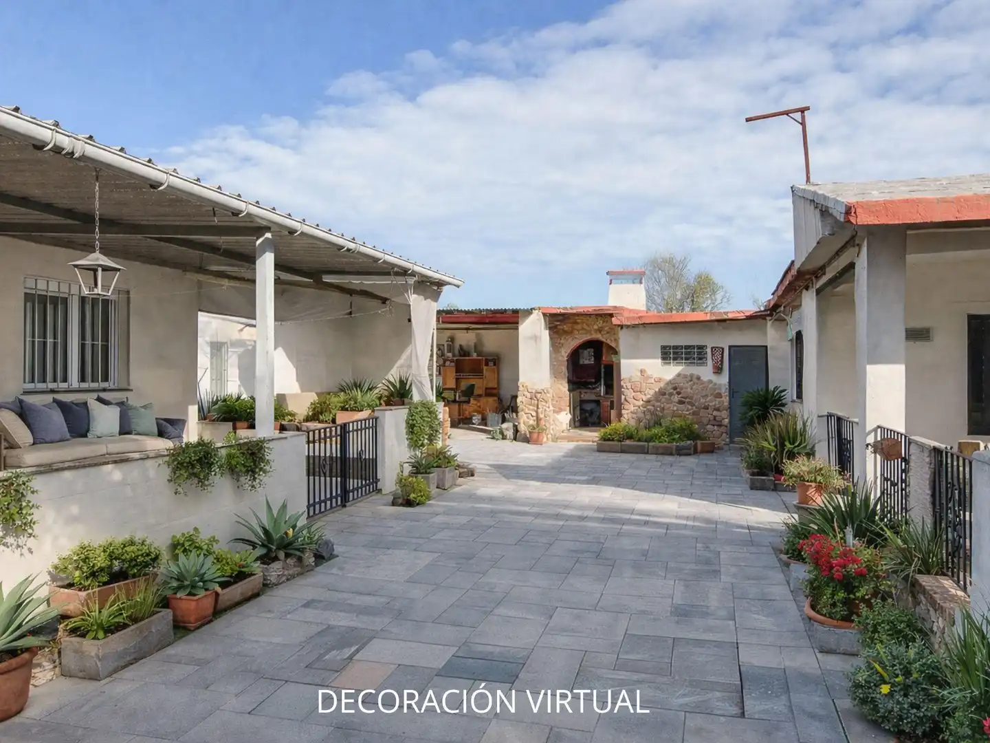 Terrasse von Country house zum Verkauf in Sant Joan de Moró mit Privatgarten