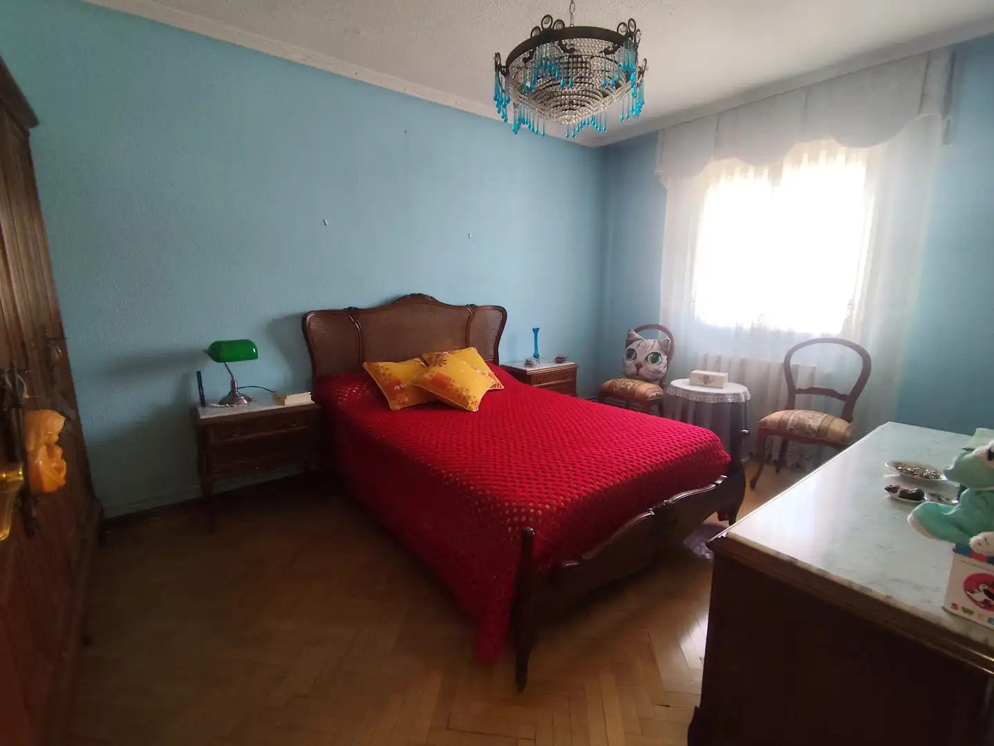 Bedroom of Flat for sale in Parla  with Air Conditioner, Heating and Parquet flooring