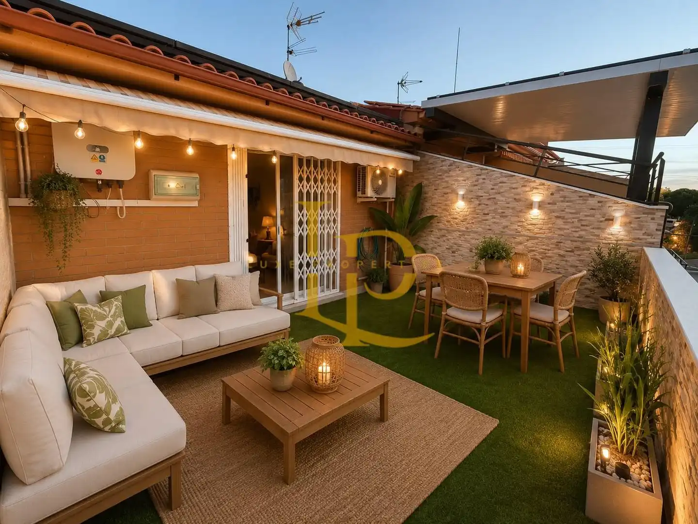 Terraza de Casa o chalet en venta en Rubí con Aire acondicionado, Calefacción y Terraza