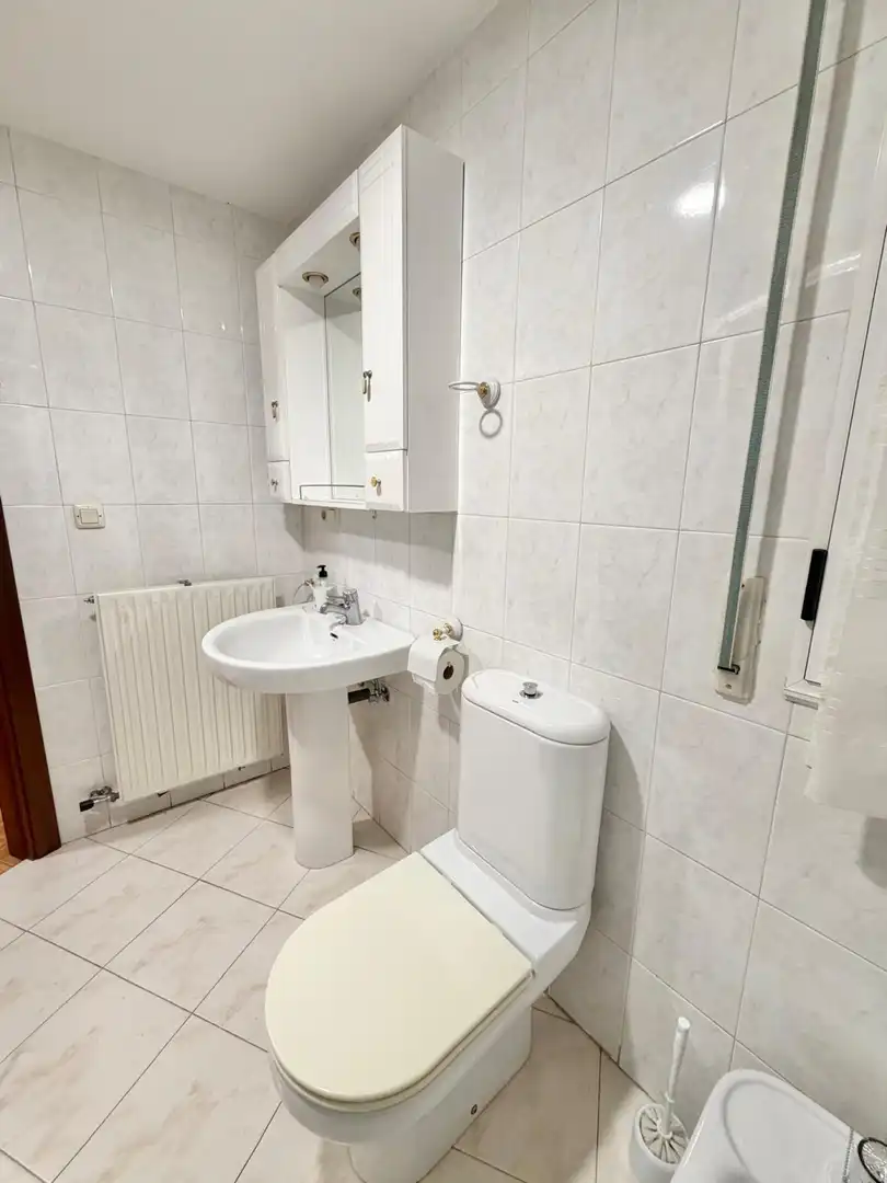 Baño de Piso de alquiler en  Logroño con Calefacción, Parquet y Amueblado
