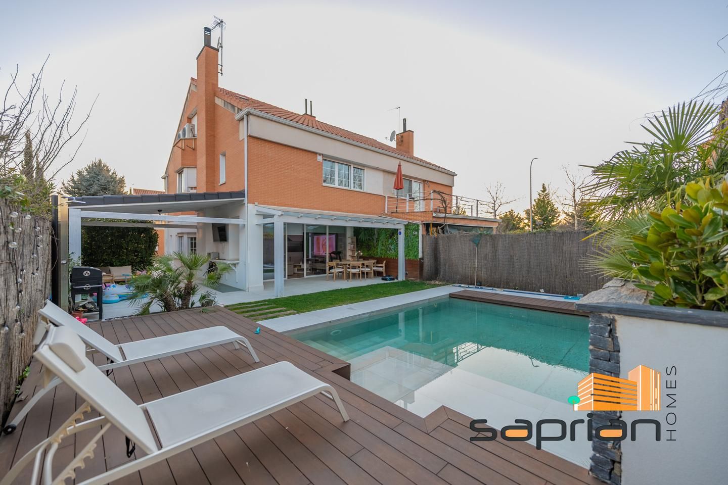 Swimming pool of House or chalet for sale in Cobeña  with Air Conditioner, Heating and Private garden