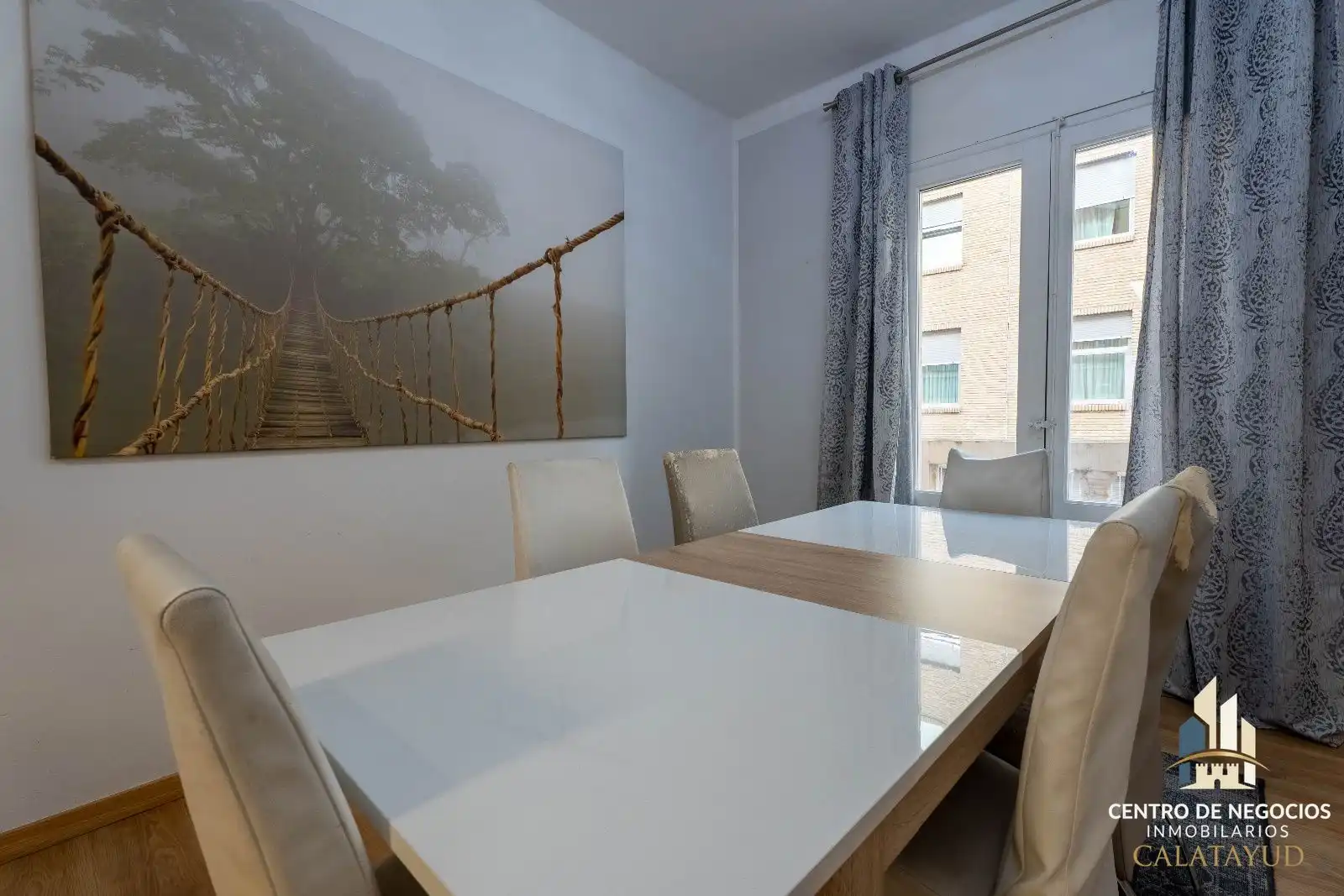 Comedor de Piso en venta en Calatayud con Calefacción, Parquet y Terraza