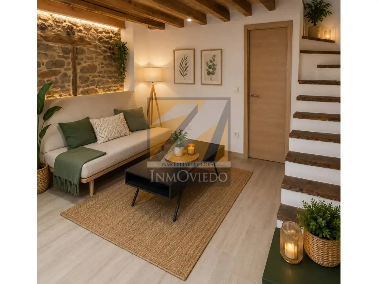 Sala de estar de Casa o chalet en venta en Riosa con Terraza