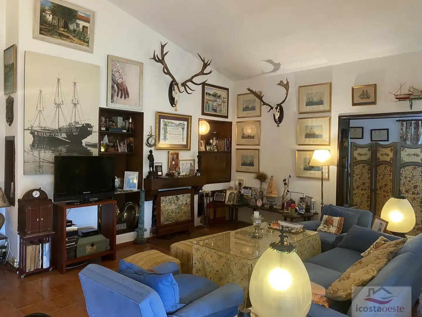 Sala d'estar de Casa o xalet en venda en El Puerto de Santa María amb Aire condicionat, Calefacció i Terrassa
