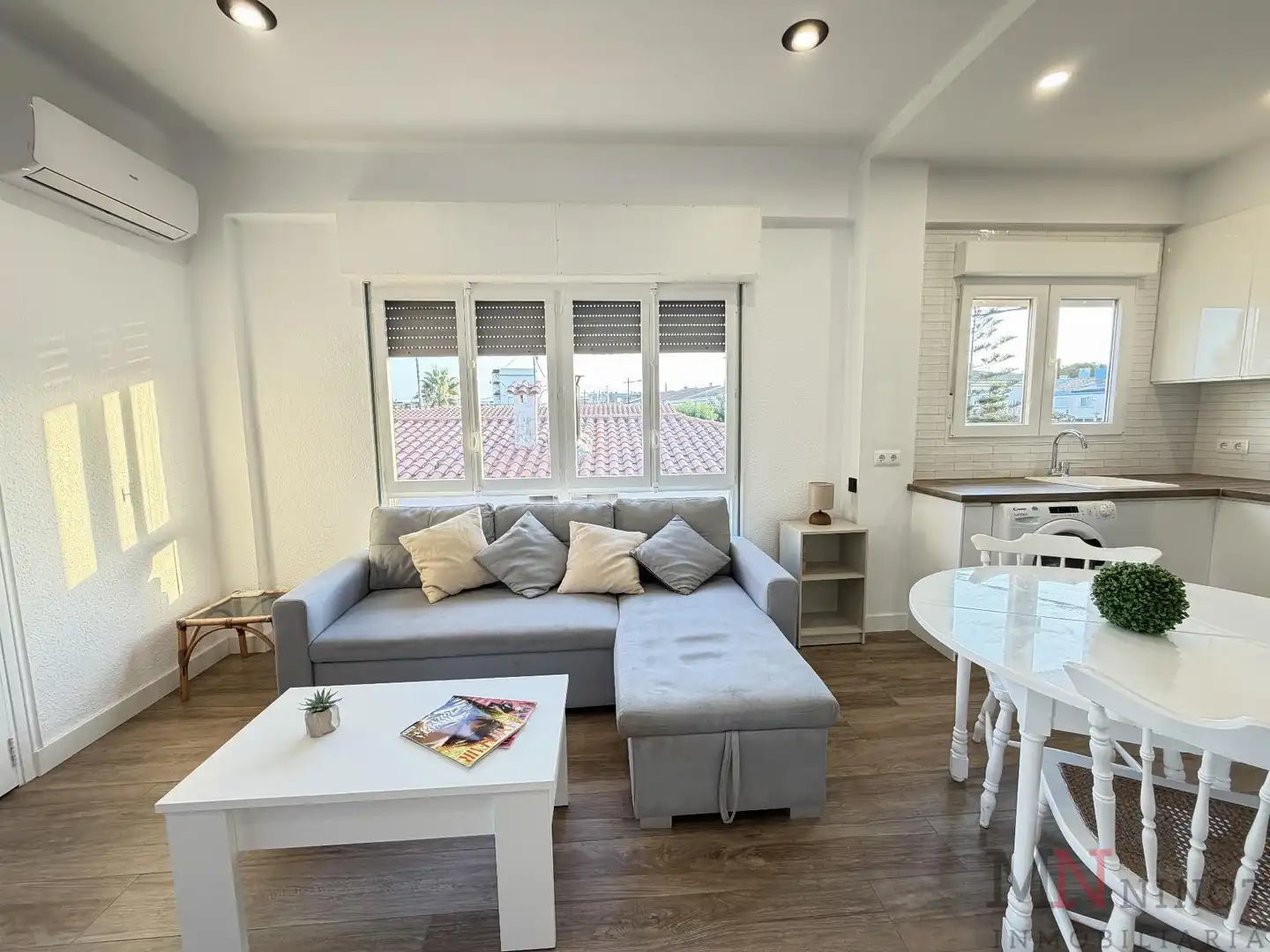 Living room of Apartments for rent in Almazora / Almassora  with Air Conditioner, Terrace and Furnished