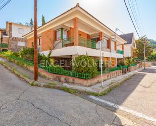 Exterior view of Single-family semi-detached for sale in Monistrol de Calders  with Balcony