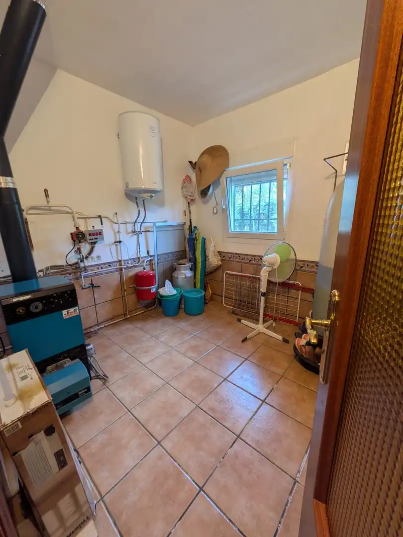 Cocina de Finca rústica en venta en Miguelturra con Aire acondicionado, Calefacción y Jardín privado