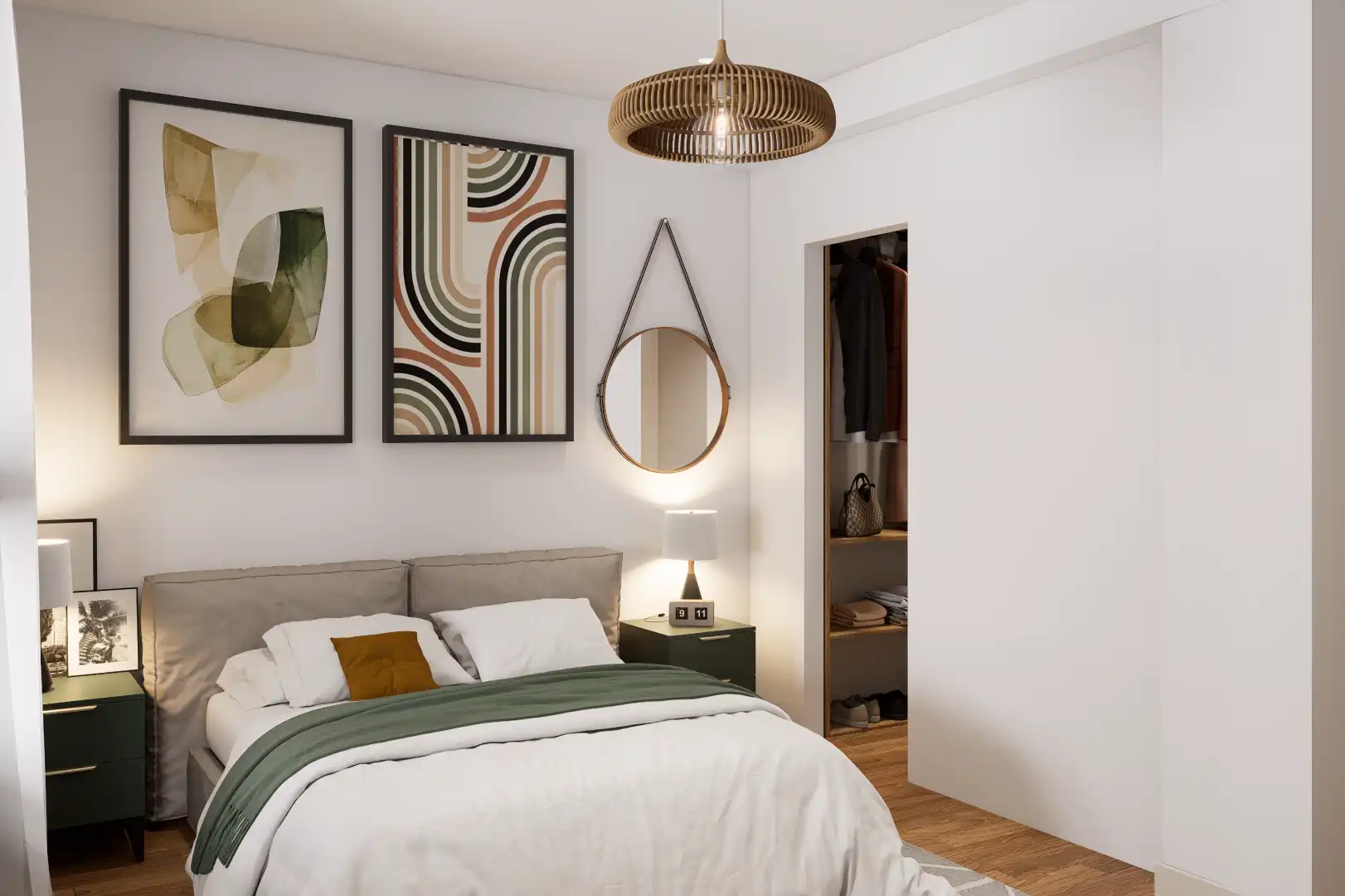 Bedroom of Flat for sale in Granada  with Air Conditioner and Heating