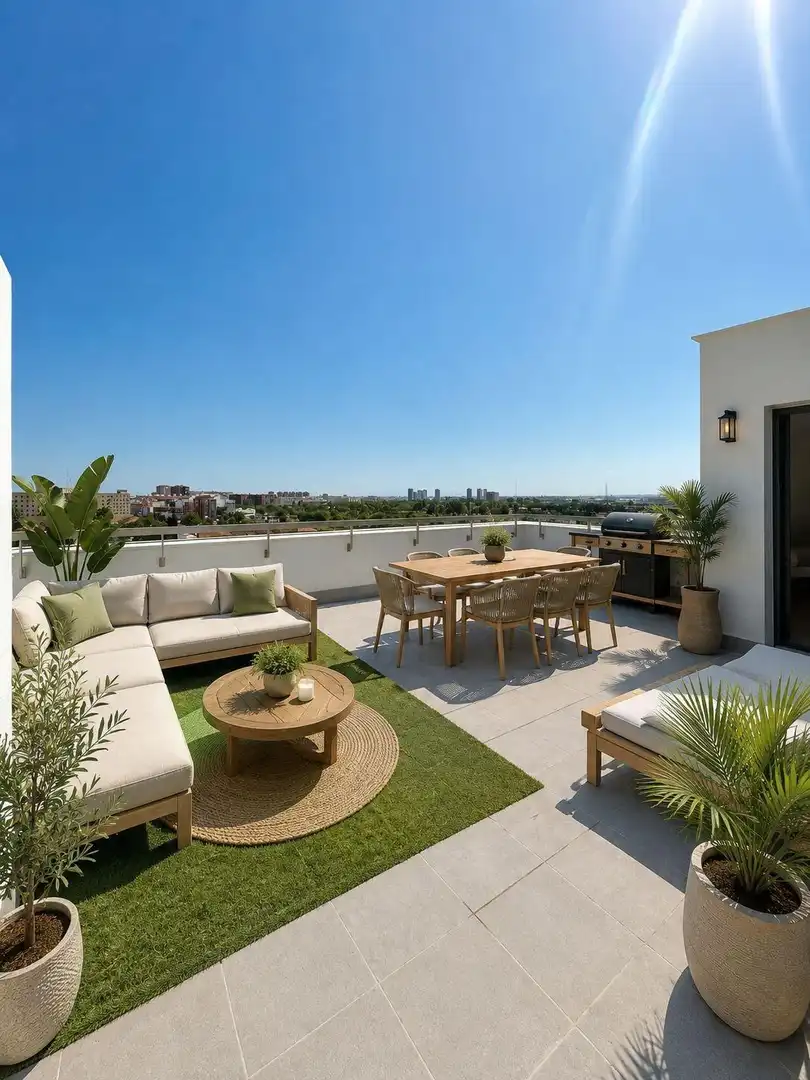 Ático con terraza en alquiler en Patraix, imagen 12