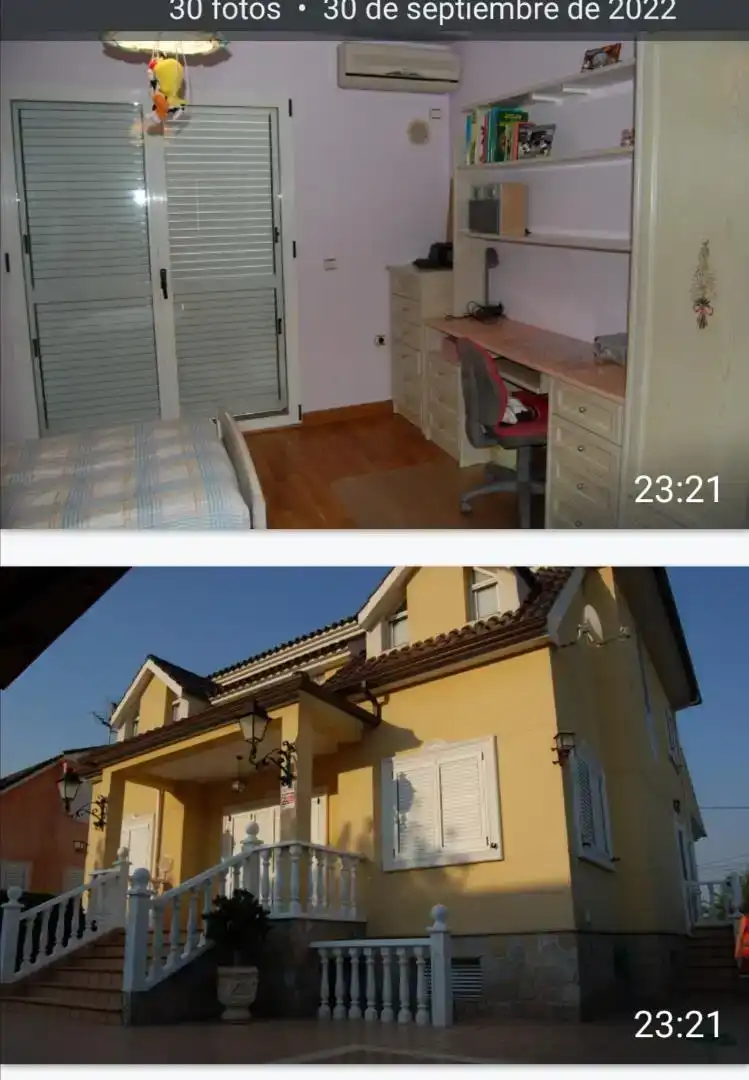 Terraza de Casa o chalet en venta en  Murcia Capital con Aire acondicionado y Piscina