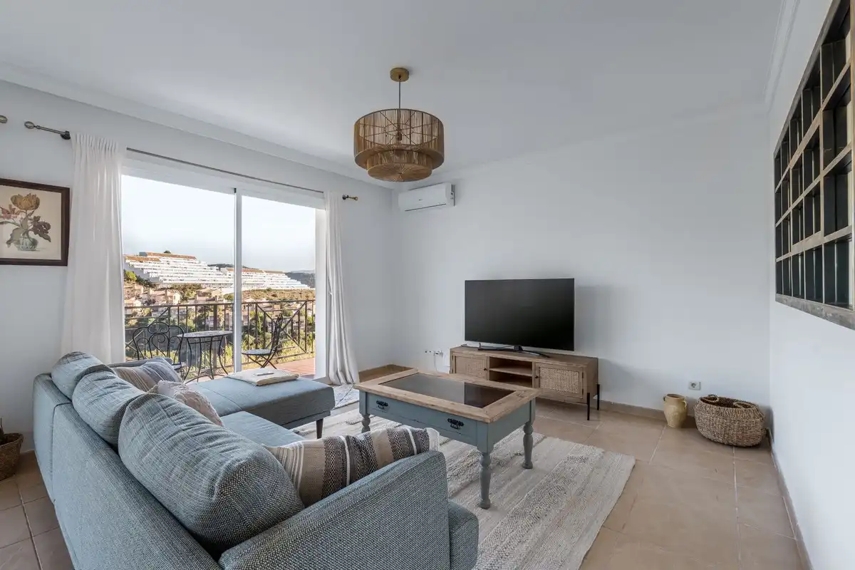 Living room of Houses for sale in Estepona  with Air Conditioner, Private garden and Terrace