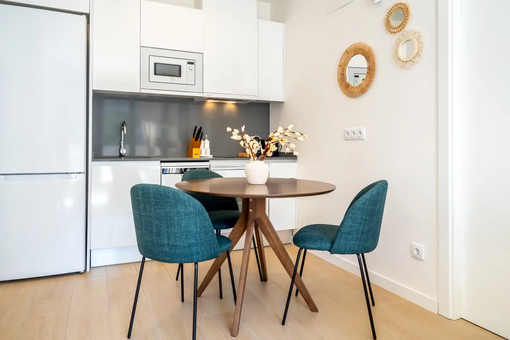 Dining room of Flat for rent in Madrid  with Air Conditioner, Heating and Terrace