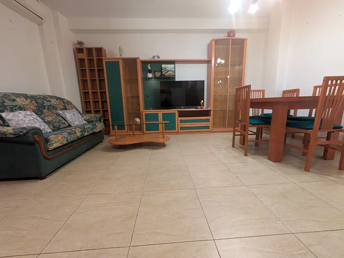 Sala de estar de Piso de alquiler en Reus con Aire acondicionado, Calefacción y Amueblado