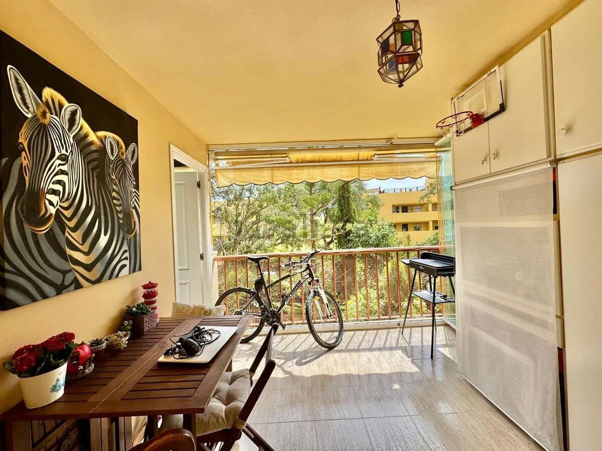 Balcony of Flat for sale in Mijas  with Terrace, Furnished and Community pool