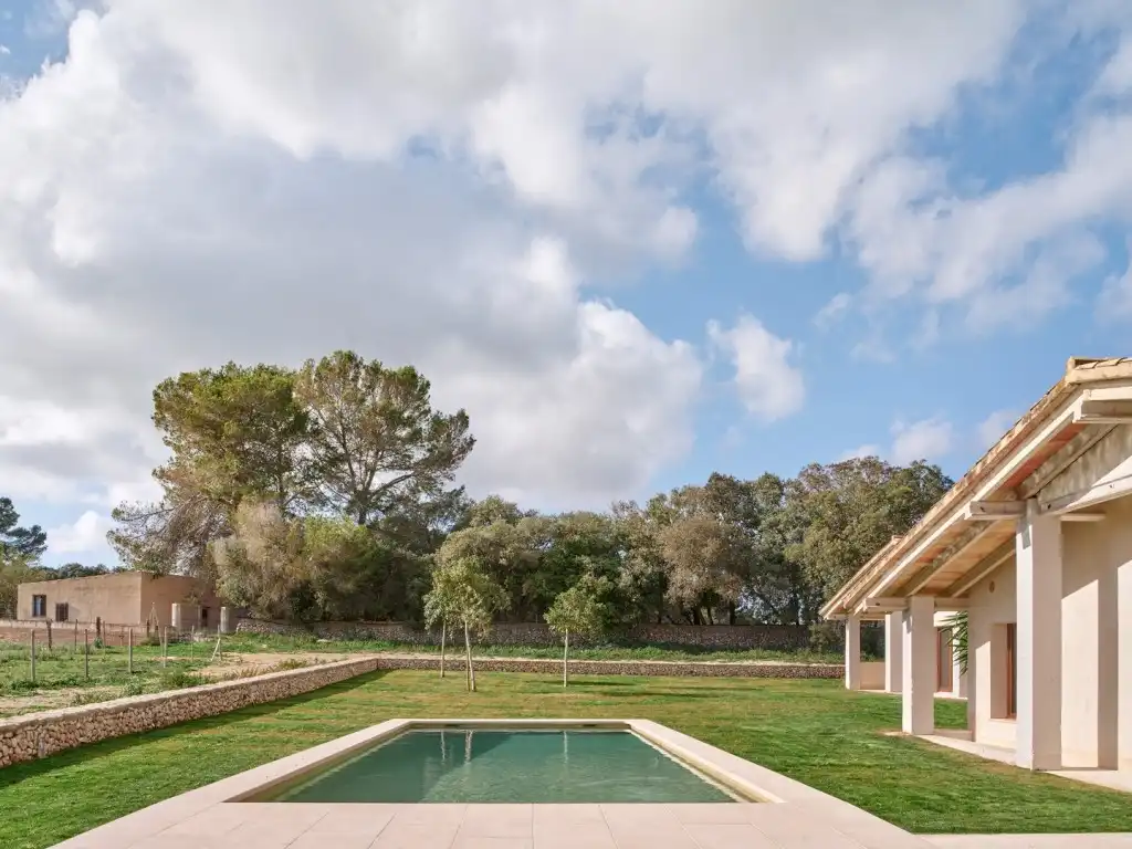 Piscina de Casa o xalet de lloguer en Algaida amb Aire condicionat, Calefacció i Jardí privat