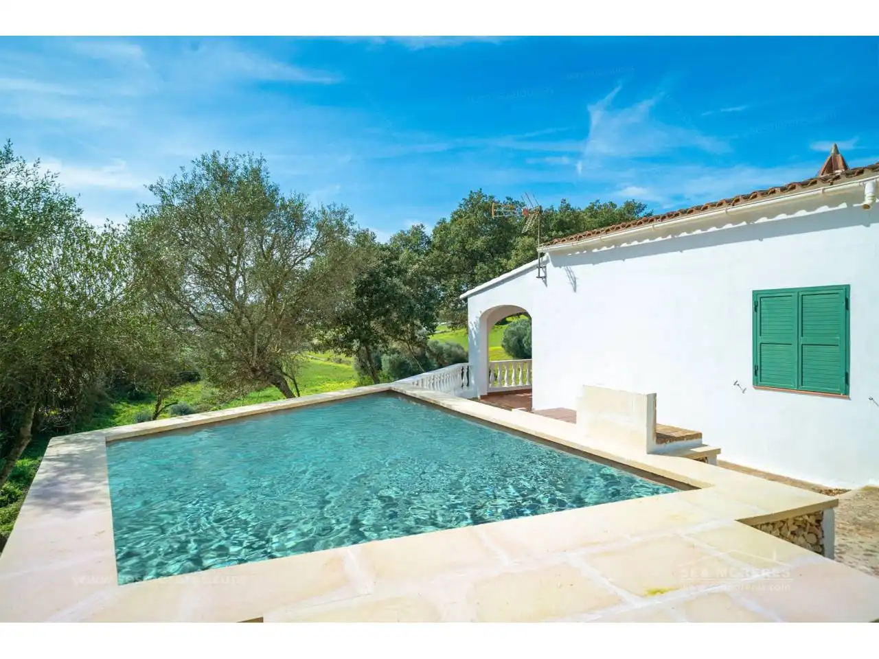 Piscina de Finca rústica en venda en Es Mercadal amb Jardí privat i Terrassa