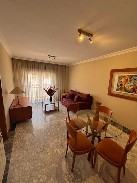 Sala d'estar de Apartament de lloguer en  Granada Capital amb Aire condicionat, Calefacció i Moblat