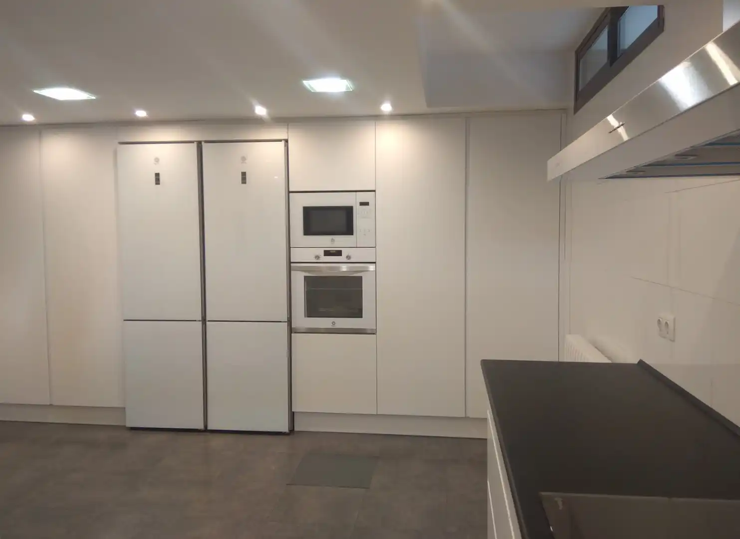 Kitchen of Houses for sale in Zaragoza  with Air Conditioner, Private garden and Parquet flooring
