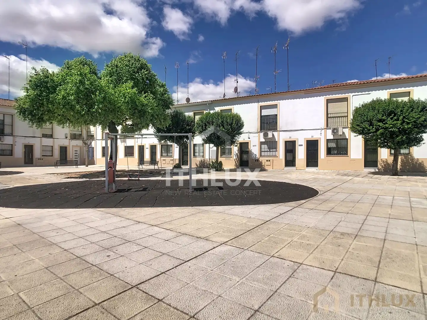 Exterior view of Flat for sale in Olivenza  with Air Conditioner and Balcony