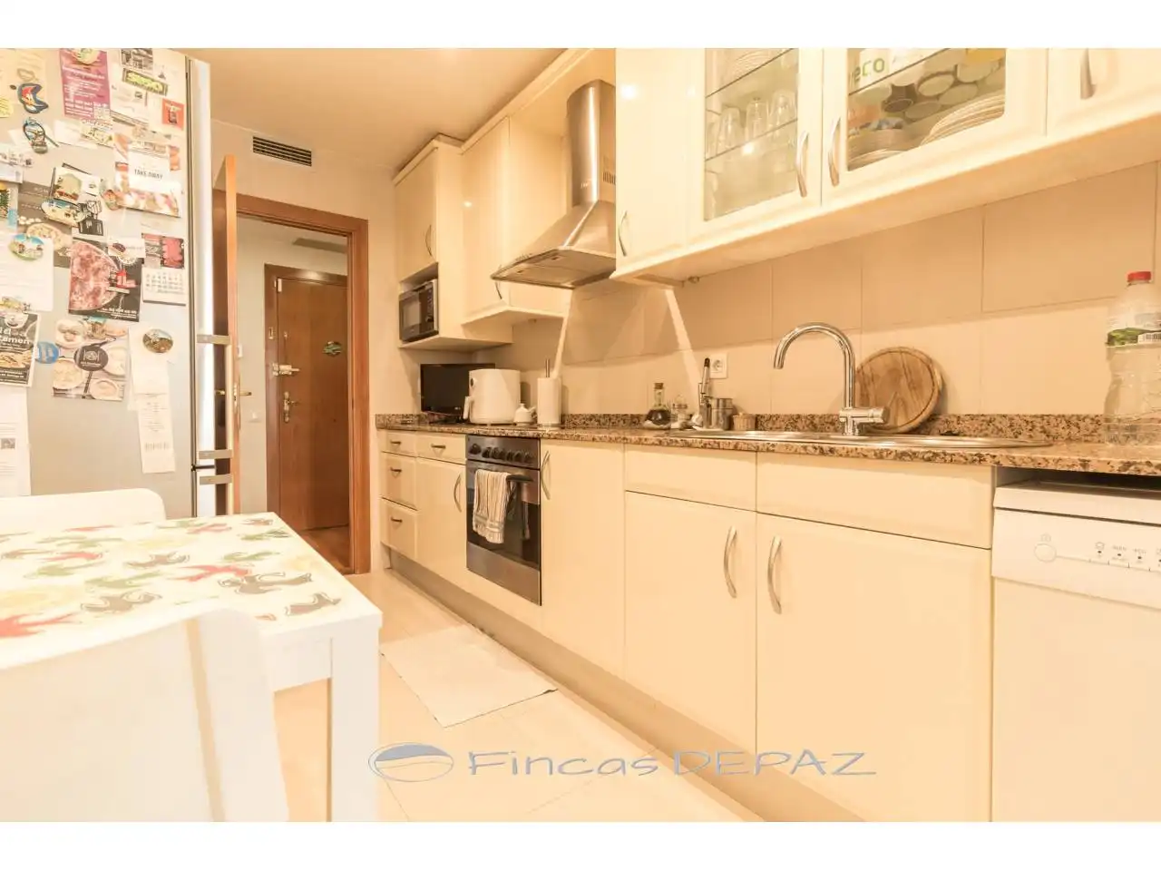 Kitchen of Flat for sale in Castelldefels  with Air Conditioner, Heating and Parquet flooring