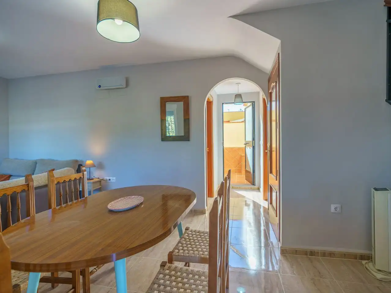Dining room of Houses for rent in Ventas de Huelma  with Air Conditioner, Terrace and Storage room