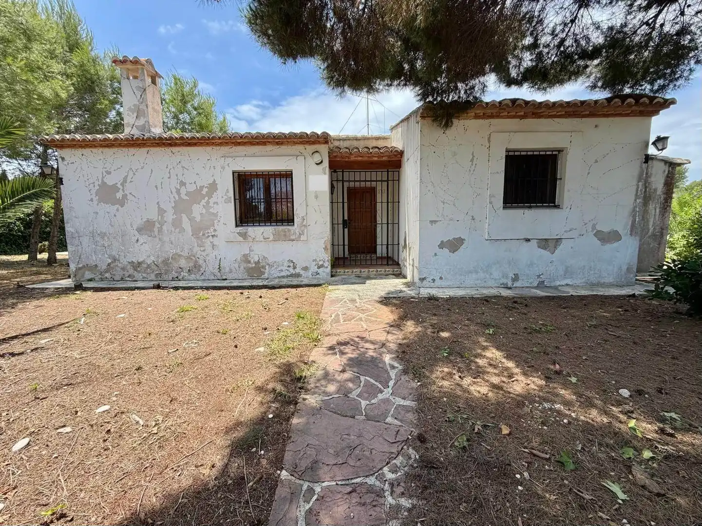 Vista exterior de Casa o xalet en venda en Jávea / Xàbia amb Jardí privat i Piscina