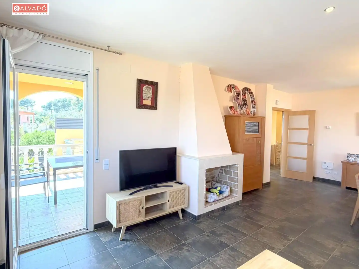 Living room of Houses for sale in Calafell  with Heating, Terrace and Storage room