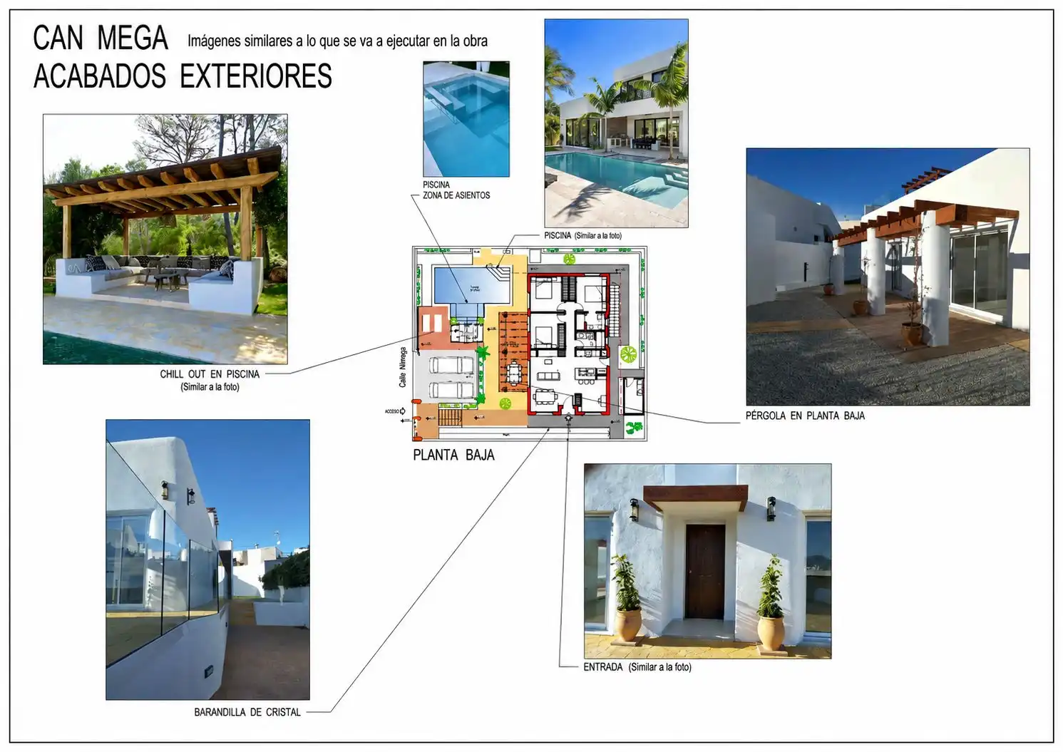 Vista exterior de Casa o xalet en venda en La Nucia amb Aire condicionat, Calefacció i Piscina