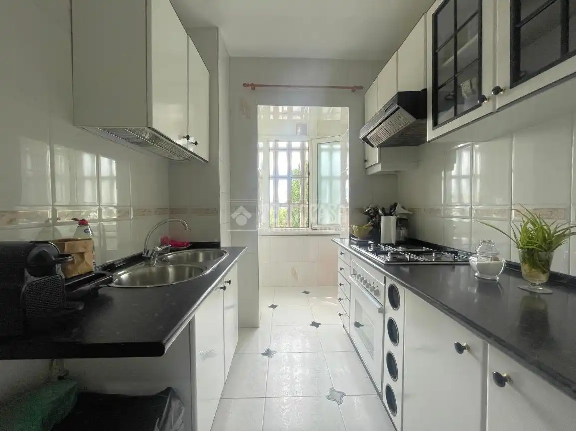 Cocina de Piso en venta en San Agustín del Guadalix con Calefacción, Terraza y Amueblado