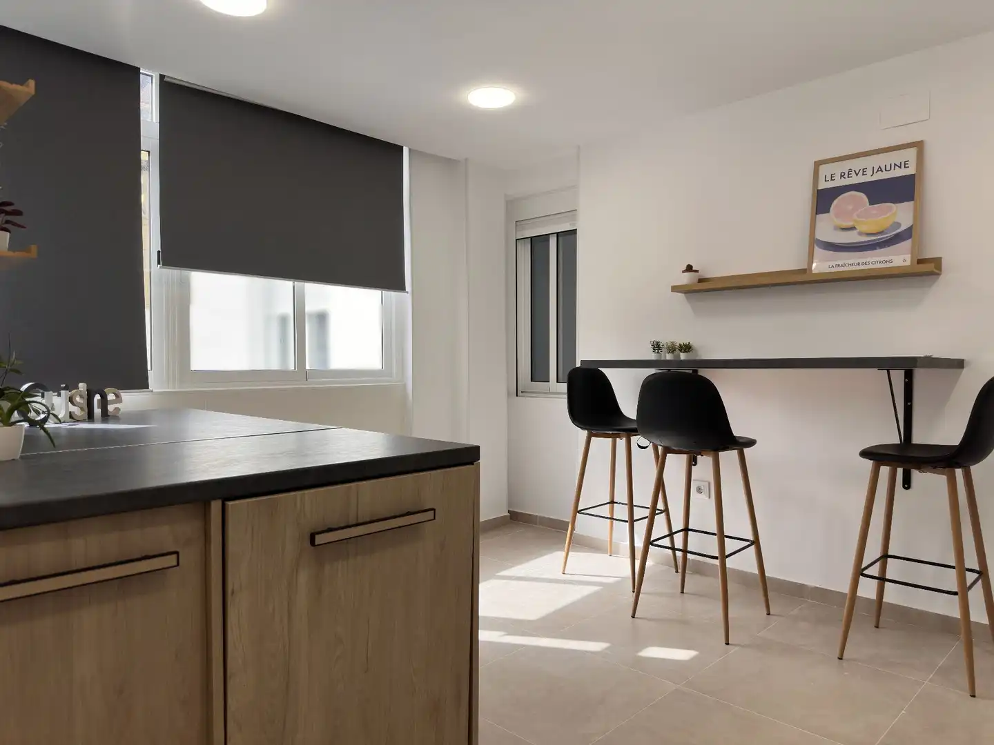 Küche von Wohnung zum Verkauf in Albaida mit Heizung, Abstellraum und Möbliert